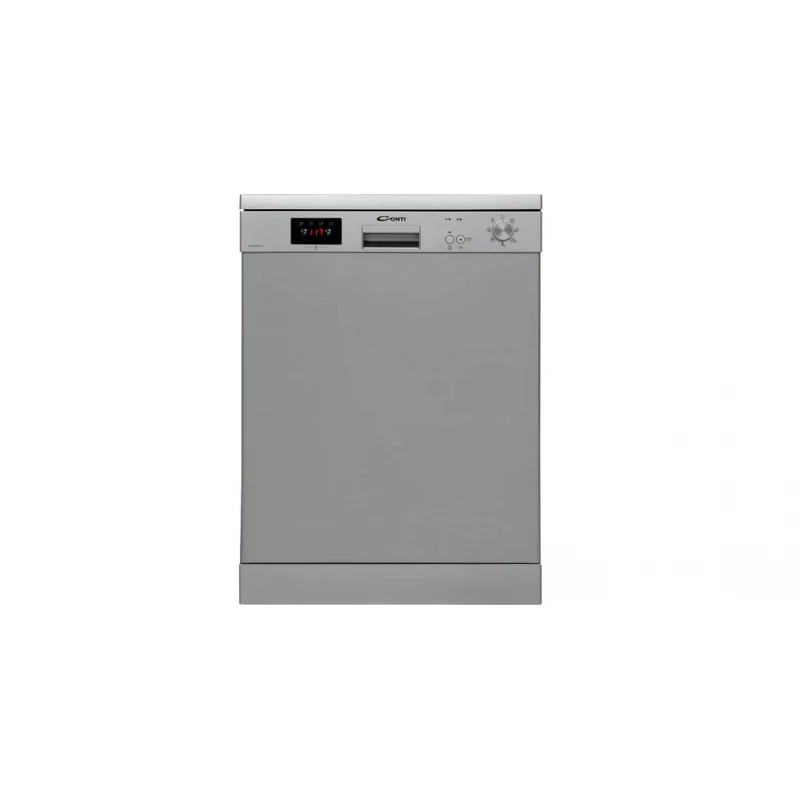 Conti Dishwasher Free Stand, 7Programmes, 3Sprays, Silver