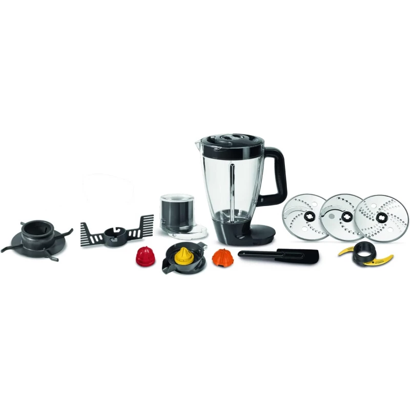 Moulinex Double Force Food Processor, 31Functions, 1000Watts, Stainless Steel