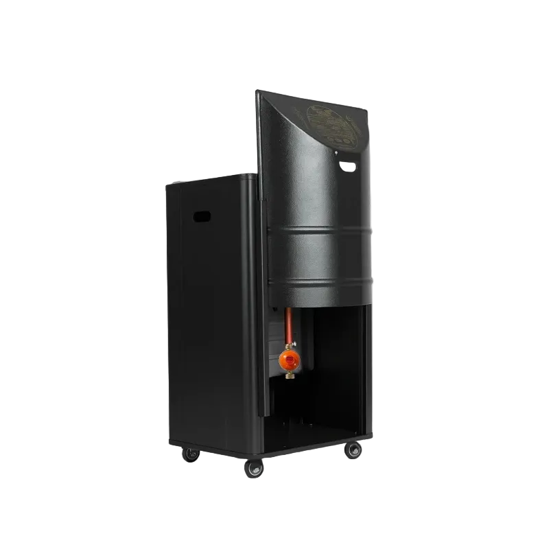 Romo International Touch System, 3Burner, Black