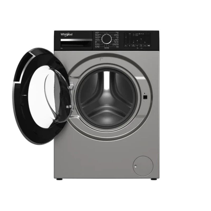 Whirlpool Front Load Washing Machine A+++, 8KG, 1200RPM, Silver