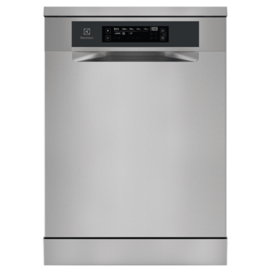 Electrolux Free Stand Dishwasher, 4Sprays, 8Program, Inox