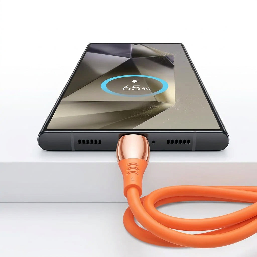 كيبل شحن سريع ومتين Joyroom SA59 بطول 1.2 متر - برتقالي
