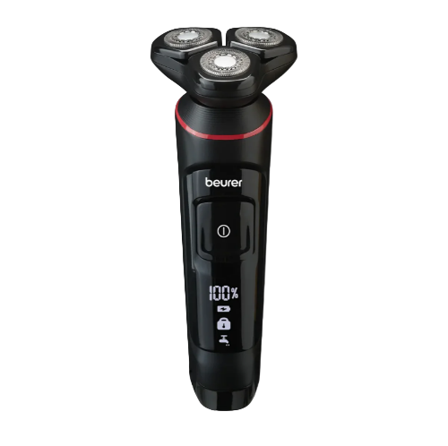 Beurer Rotary Shaver Pink 360° Flexible Shaver Head Quick-Charge Function (10-Minute Operati