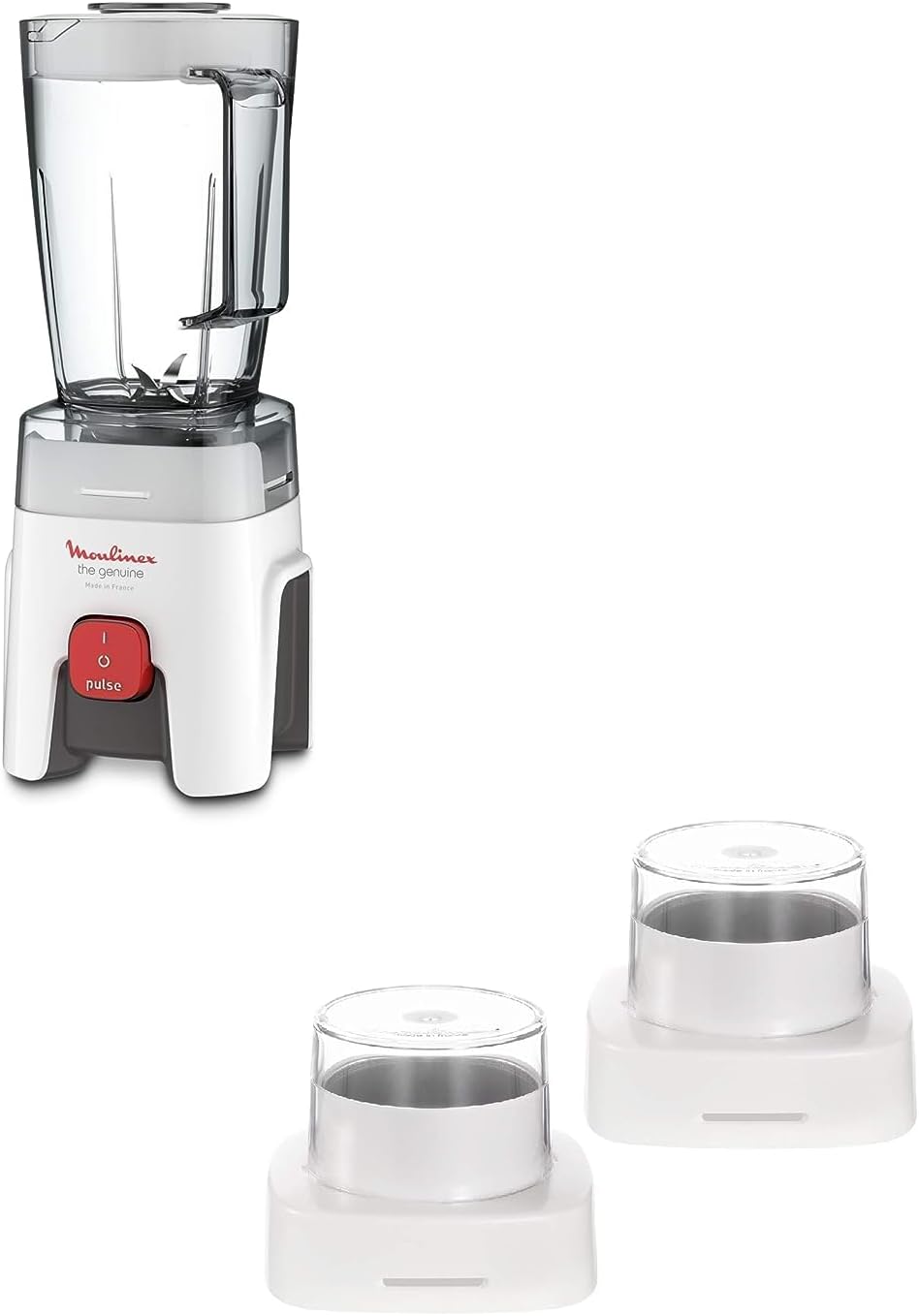 Moulinex Blender Genuine, 1.75Lit, 500Watts, White