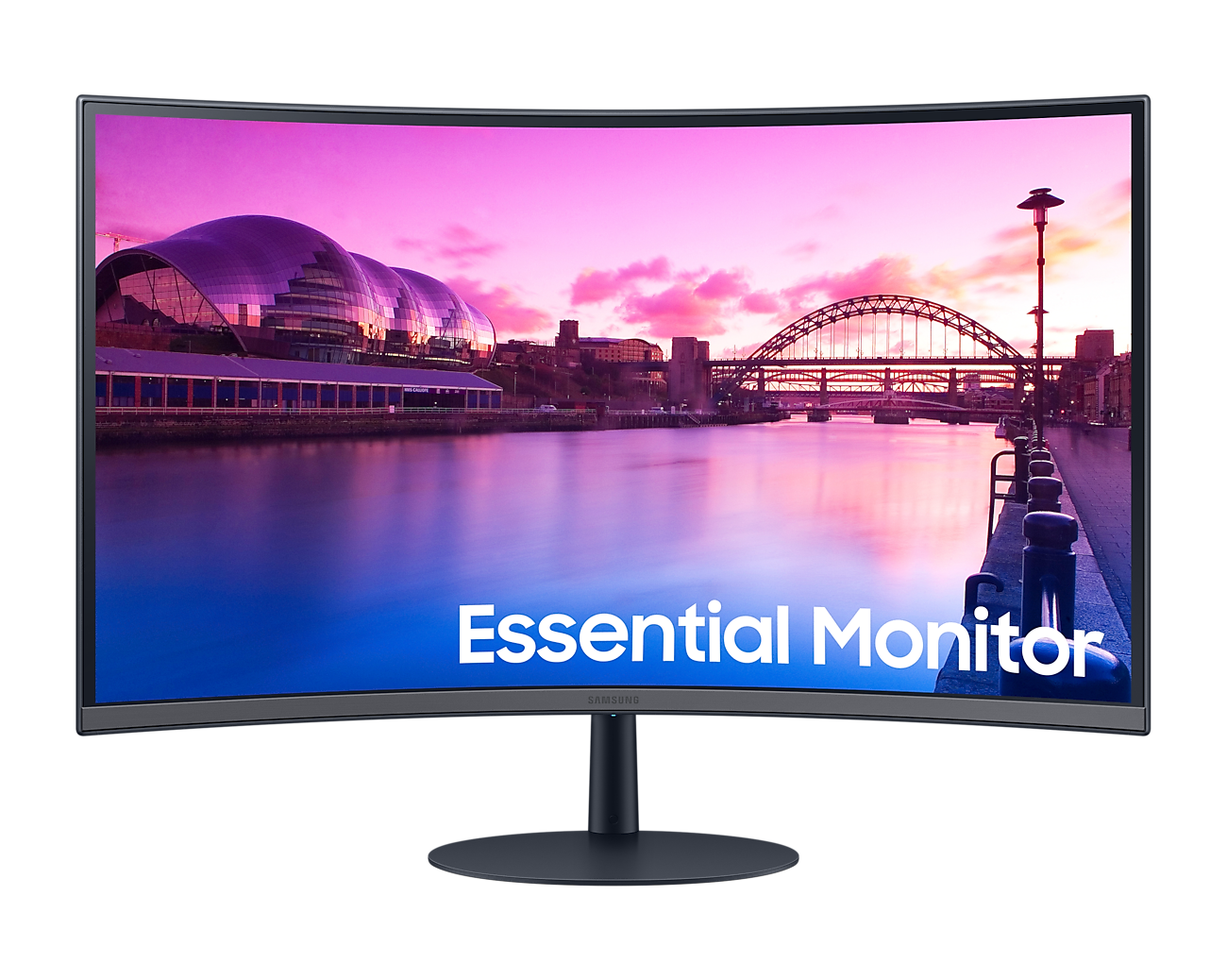 Samsung Baseless Monitor with Display Port HDMI Amd Free, 27Inch, Curved 75Hz