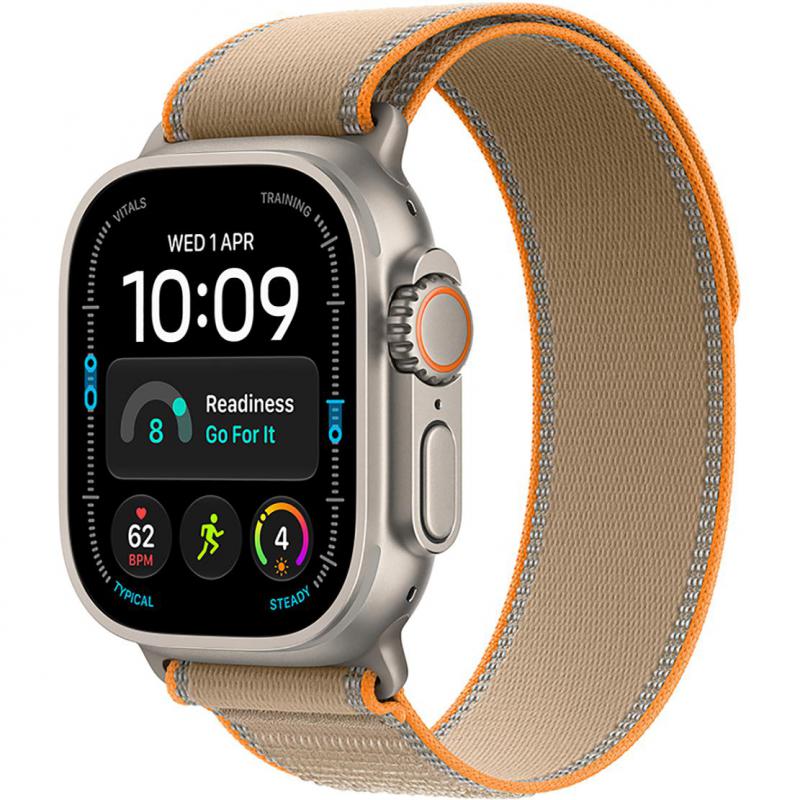 Apple Watch Ultra 4 GPS + Cellular 49Mm, Natural Titanium Case, Sand Trail Loop, M/L