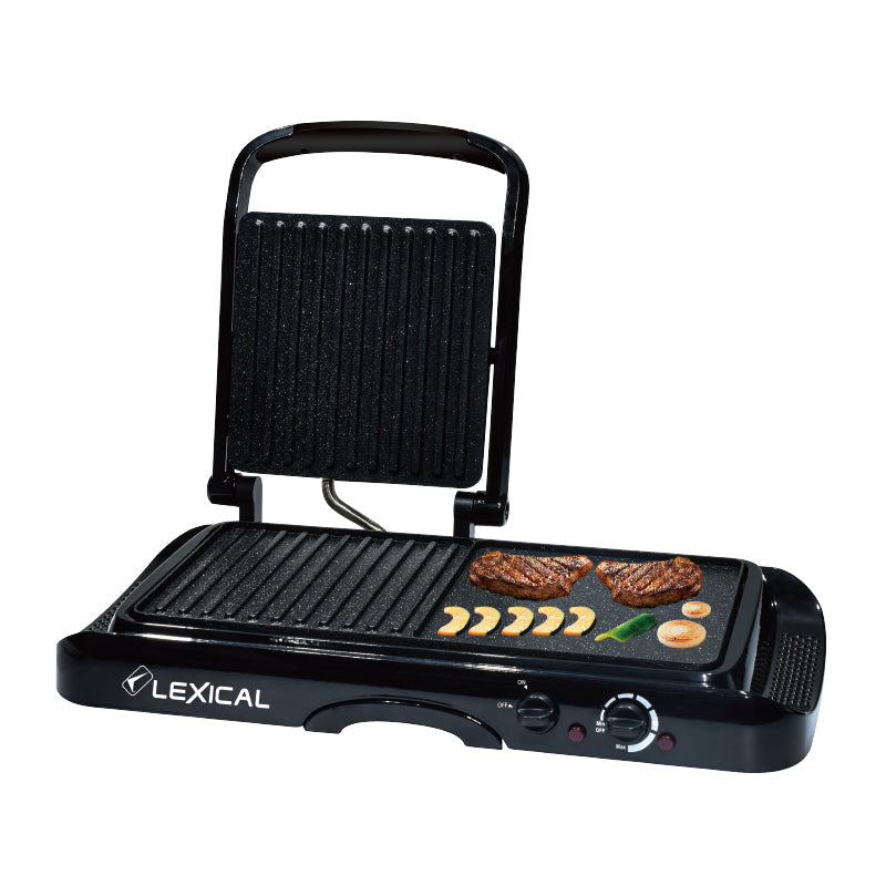 Lexical Contact Grill, 1600Watts, Black Lexical Contact Grill, 1600Watts, Black