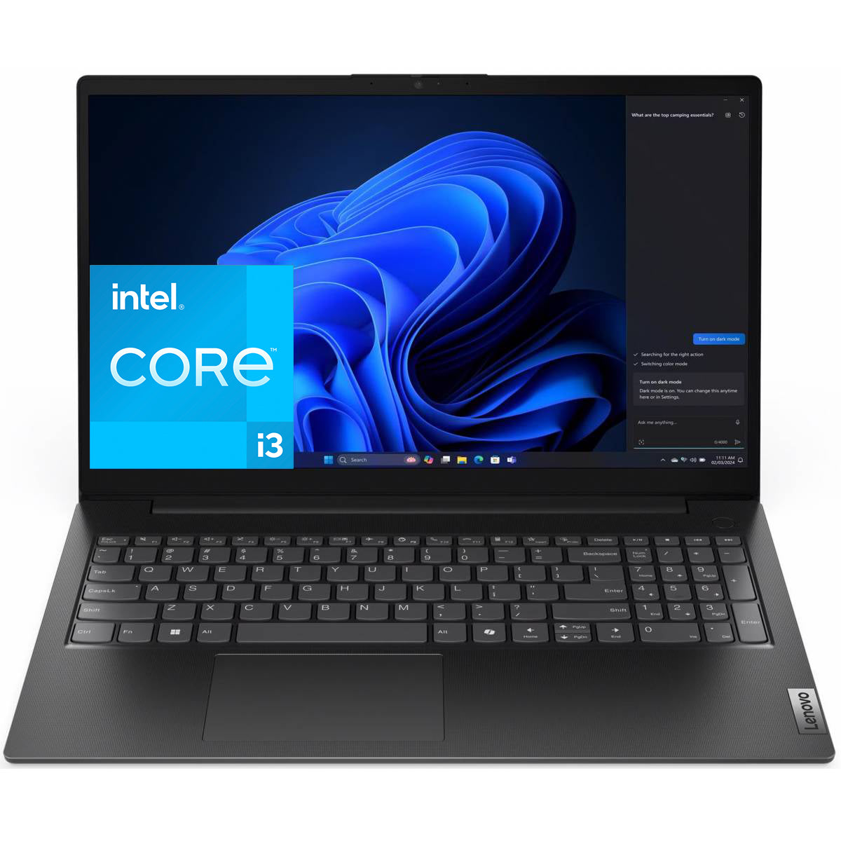 Lenovo V15 Intel Core I3-1315U, 8GB DDR5 & 512GB SSD M.2, 15.6Inch FHD, Win11