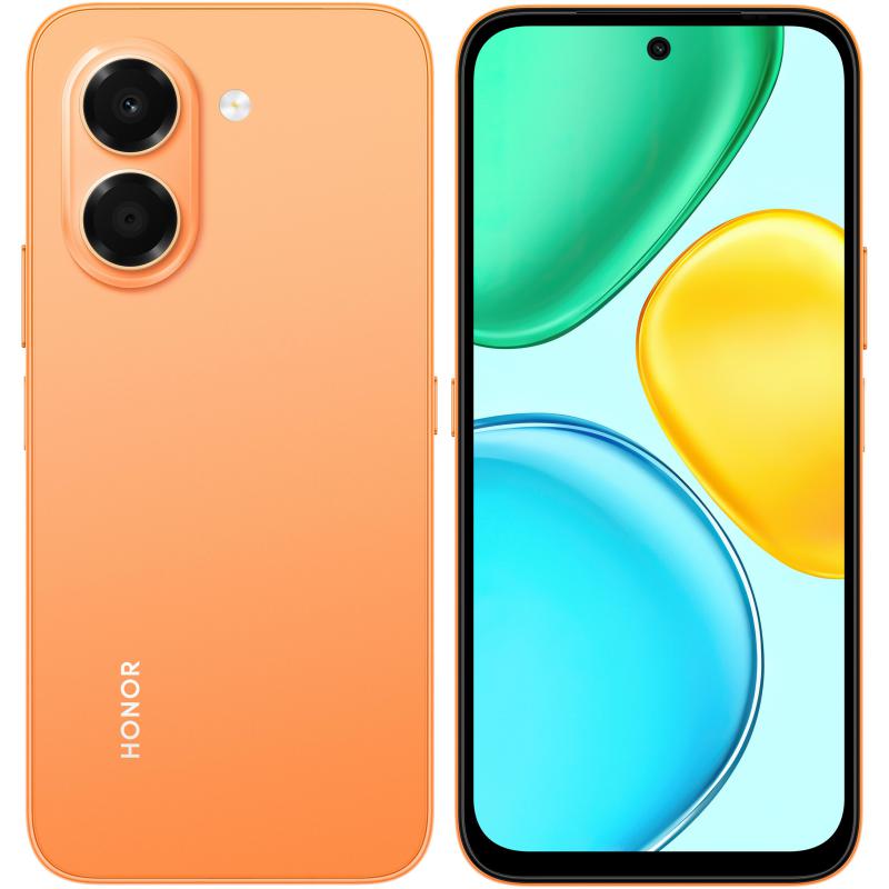 Honon X7e 4G, 6GB & 256GB, 6.6Inch, 7500Mah, Sunrise Orange