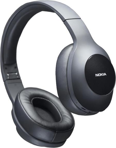 Nokia Wireless Headphones Bluetooth 5.0 Headset Anc, Noise Cancellation Over-Ear