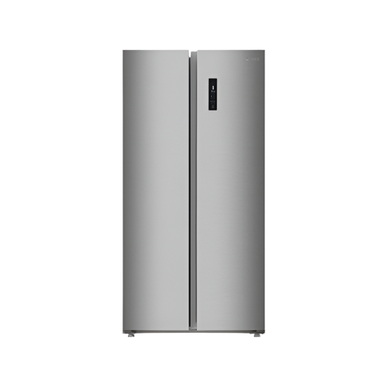Daewoo Side BY Side Refrigerators A+, 433Lit, Silver