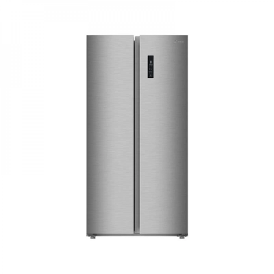 Daewoo Side BY Side Refrigerators A+, 433Lit, Silver