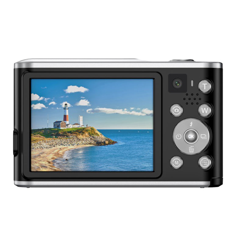 SHT Compact Digital Camera, 48MP, 16X Digital Zoom, Black
