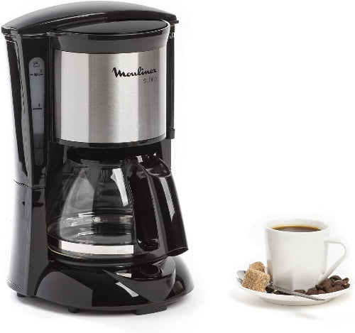 Moulinex Coffee Maker, 0.6L, 6 Cups, 600Watts, Black