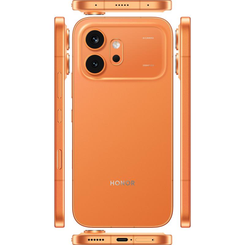 Honor 600 Dual Card Open Market, 8GB & 256GB, 6.6Inch, 7000Mah, Orange
