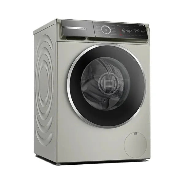 Bosch Front Load Washing Machine A+++, 10KG, 1600RPM, Silver