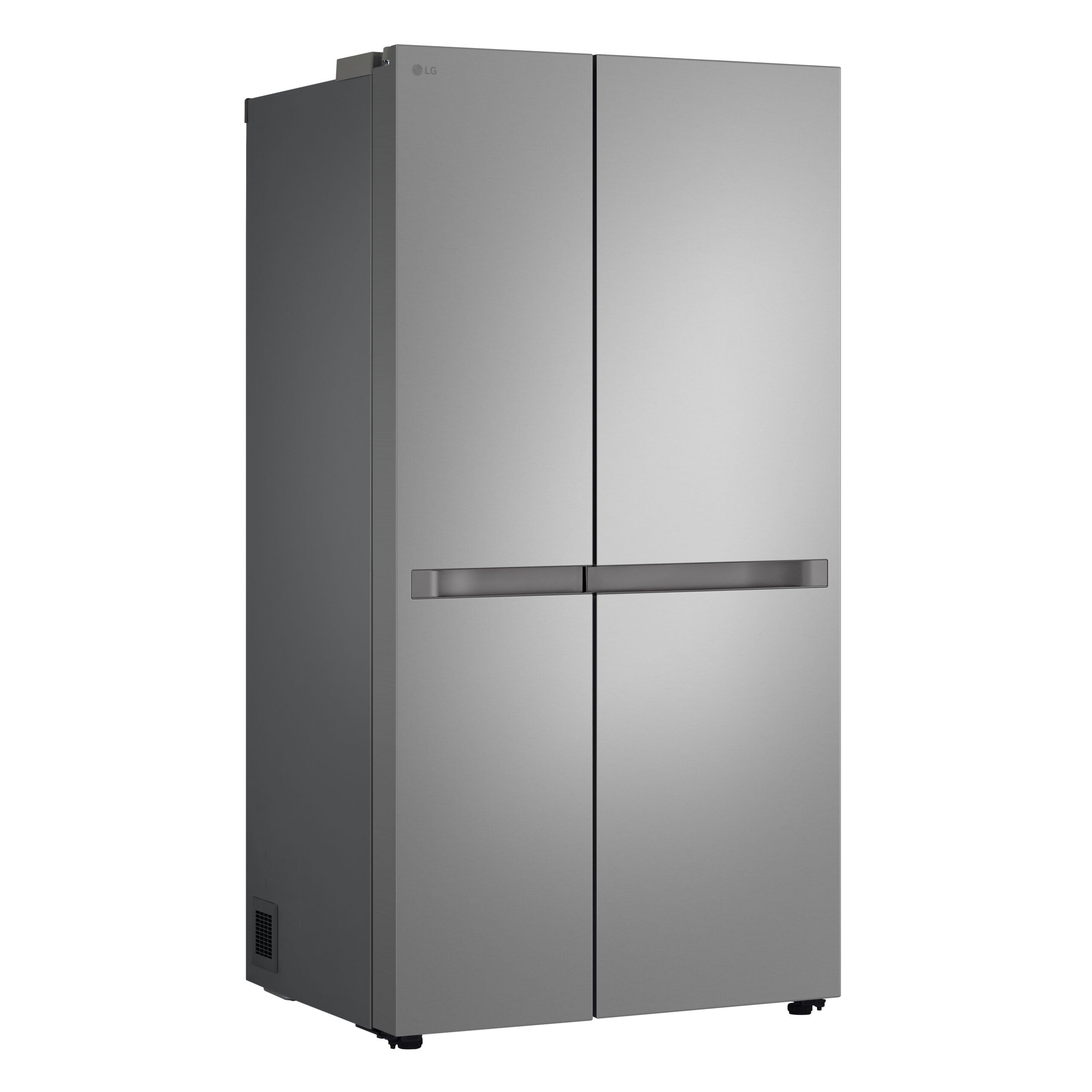 LG Side by side Refrigerator A+, 658Lit, Linear Cooling, Smart features, Prime Silver