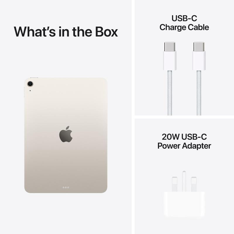 Apple iPad Air M4 Wifi, 11Inch, 128GB, Starlight