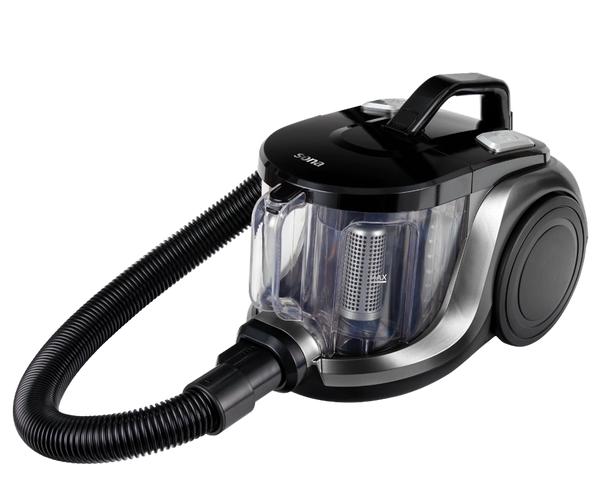 Sona Canister Vacuum Cleaner, Cyclone, 2Functions, 1.5Lit, 2200Watts, Black