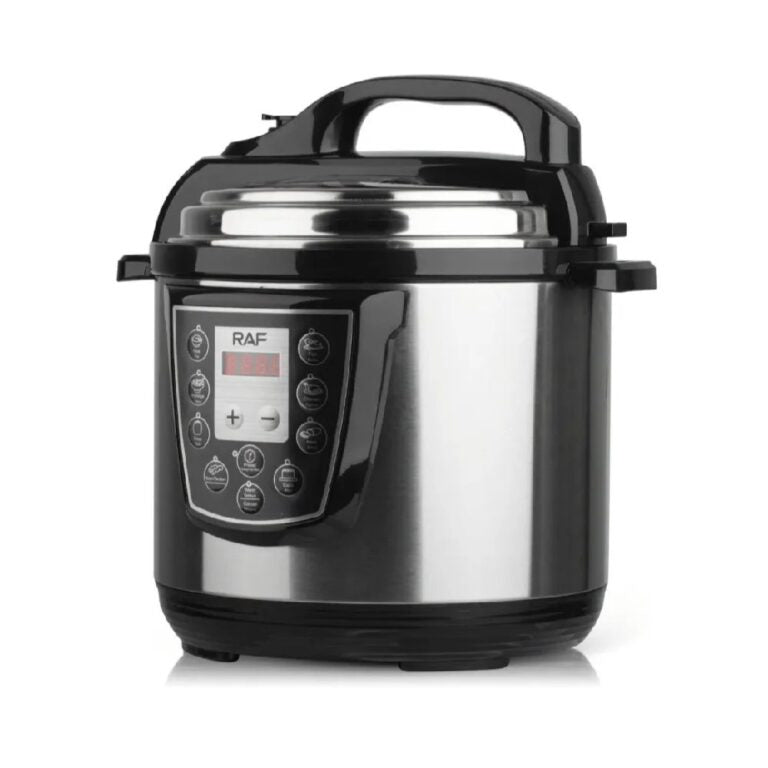 Raf Pressure Cooker, 6Lit, 1000Watts, Stainless Steel