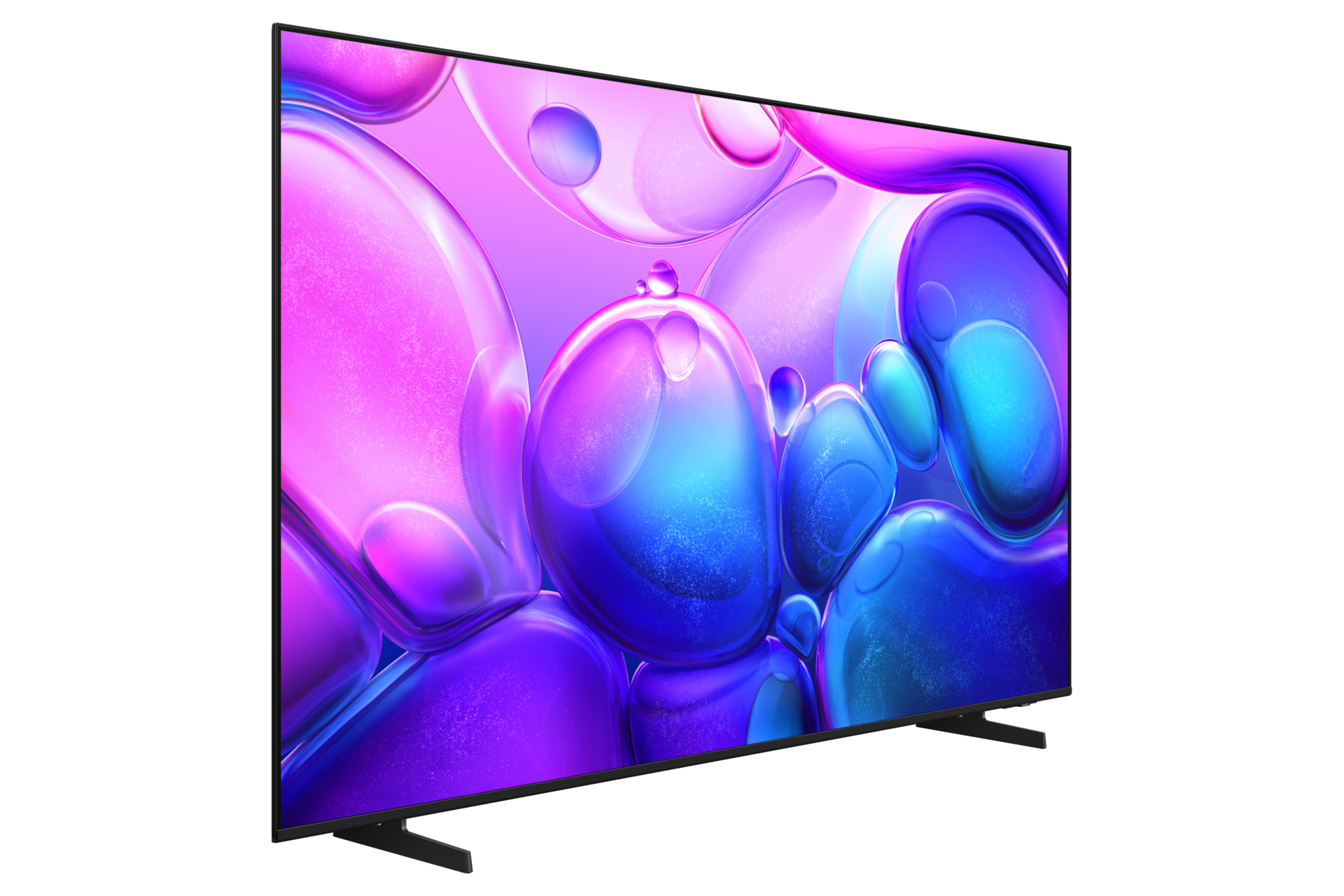 تلفزيون سامسونج LED بحجم 75 بوصة، ذكي، بدقة 4K، ومعدل تحديث 50هرتز، يحتوي على 3 منافذ HDMI و2 منفذ USB، مع مستقبل قنوات مدمج