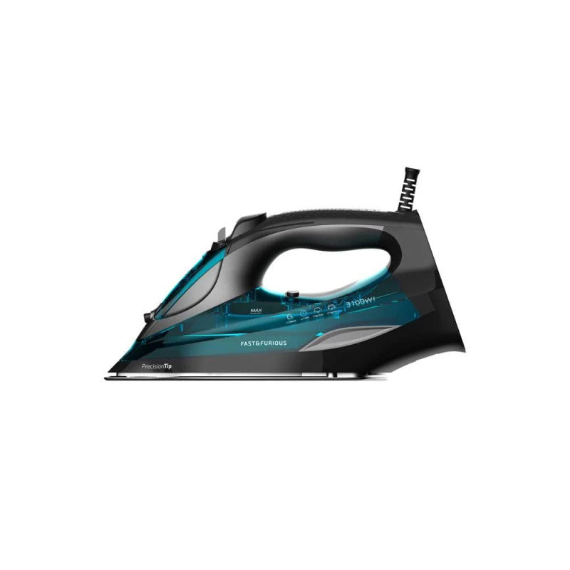 Cecotec Steam Iron, Ceramic Soleplate, Turbo Slide Glide, 5Temperature Levels, 3100Watts
