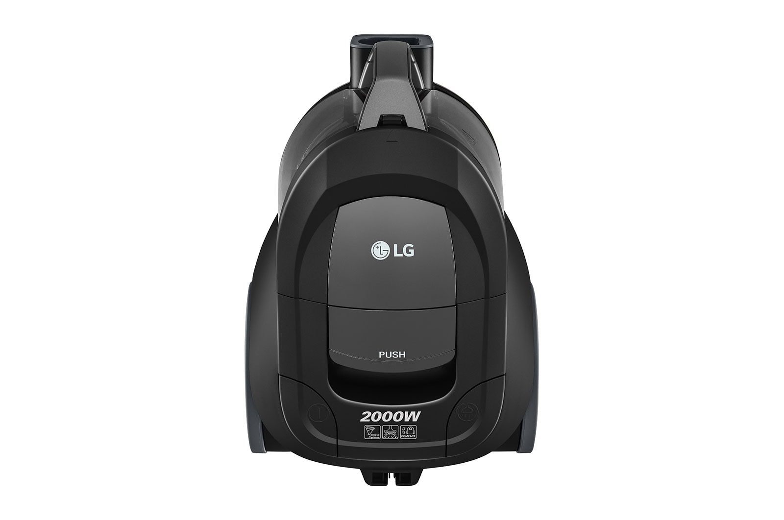 LG Canister Vacuum Cleaner, 1.3Lit, 2000Watts, Pearl Sparkle Silver
