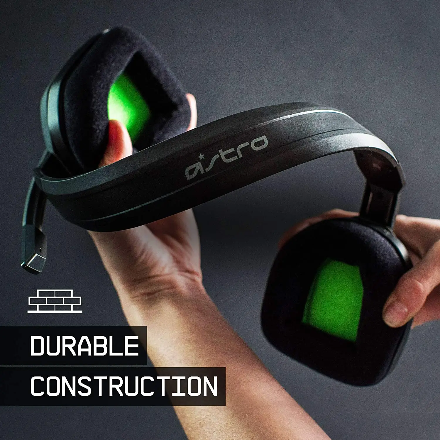 Astro Wired Gaming Headset Lightweight & Damage Resistant, Audio 3.5 Mm Audio, Black