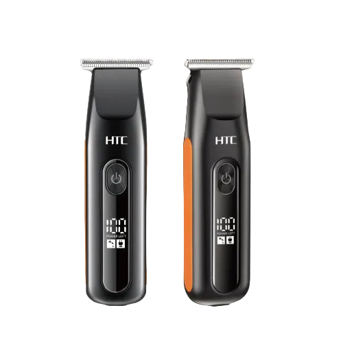 HTC Hair Clipper Shaver with A Digital, 4Attachment, Black