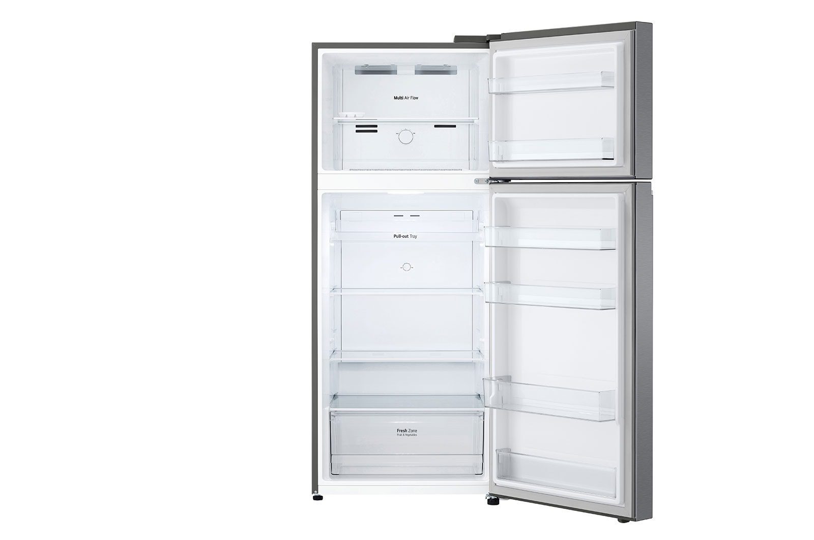LG Top Mount Refrigerator A++, 493Lit, Smart Inverter, Door Cooling+, Silver