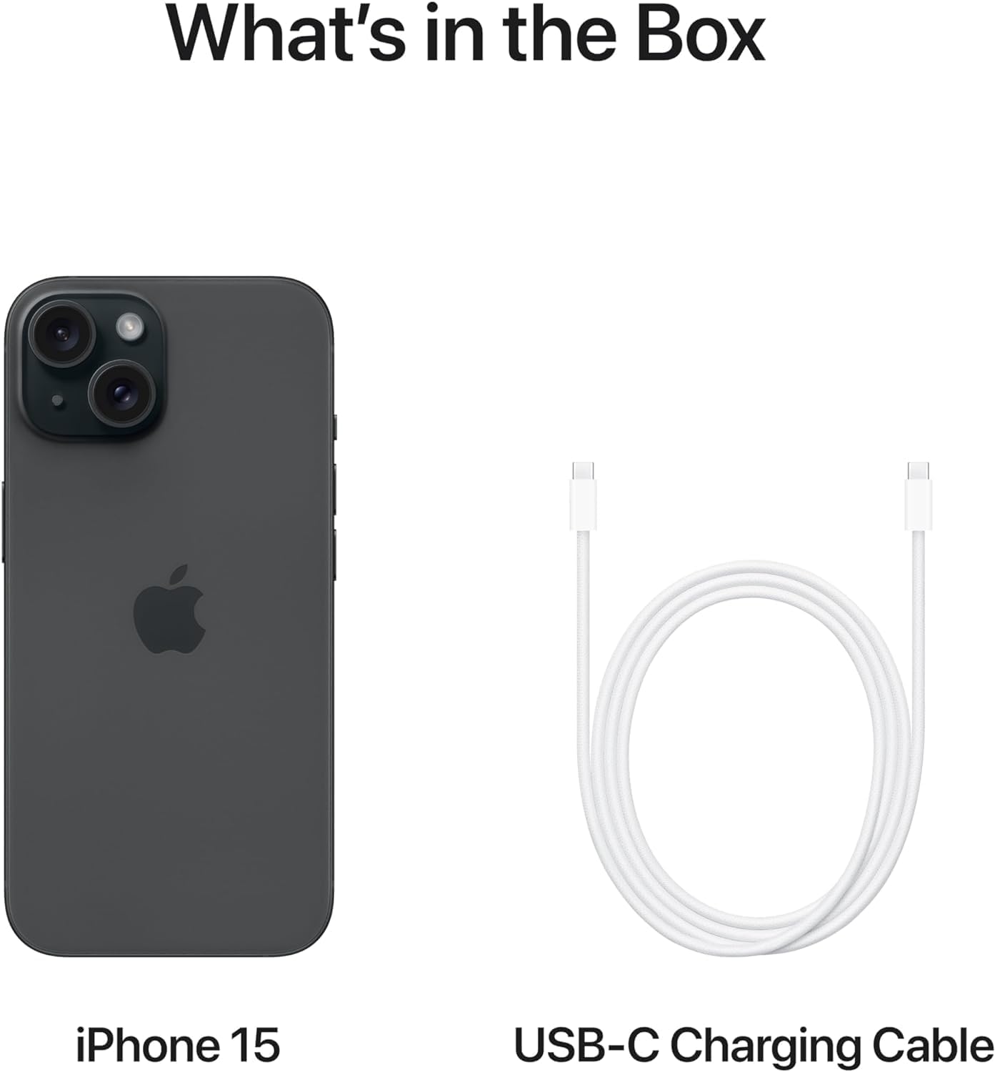 iPhone 15, 128GB, Black