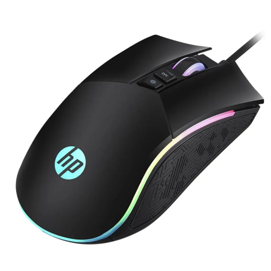 فأرة الألعاب HP M220 سلكية - أسود
