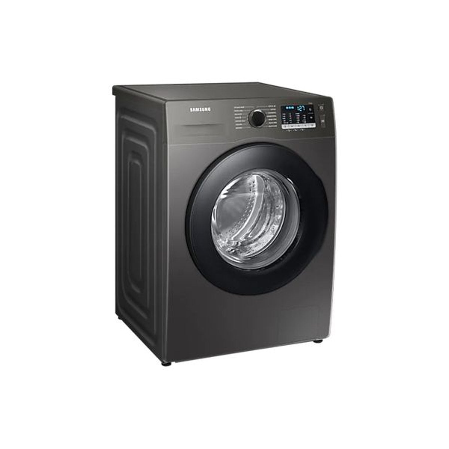 Samsung Washing Machine Front loading Washer with Eco Bubble, Hygiene Steam, 8KG, Silver