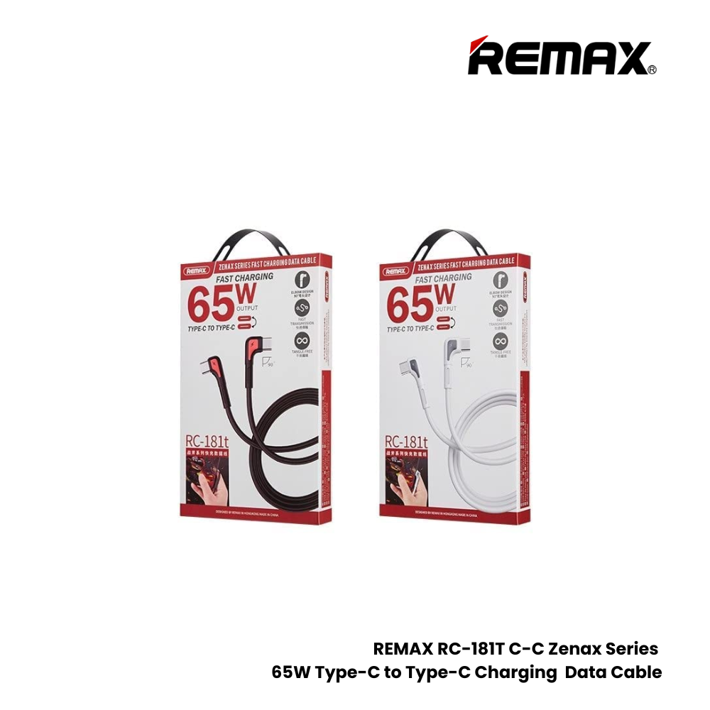 Remax Zenax Series 65W Fast Charging Cable, Type C-Type C