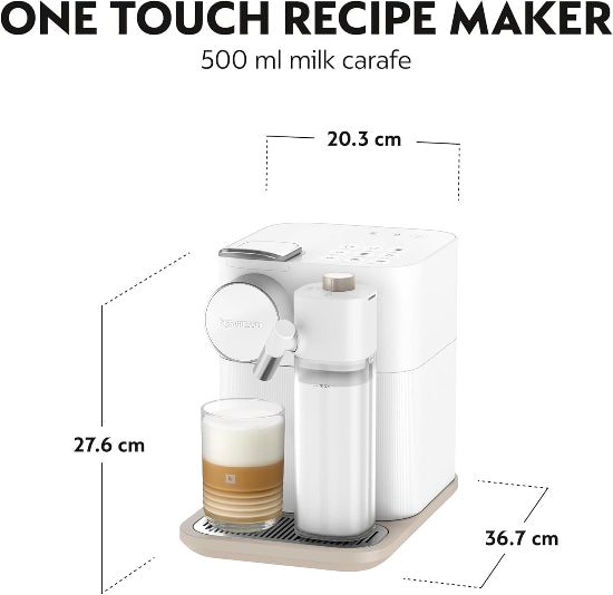 Nespresso Coffee Maker Machine - Gran Lattissima White