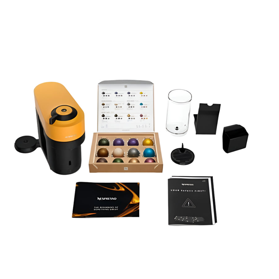 Nespresso Coffee Maker Vertuo POP Machine - Mango Yellow
