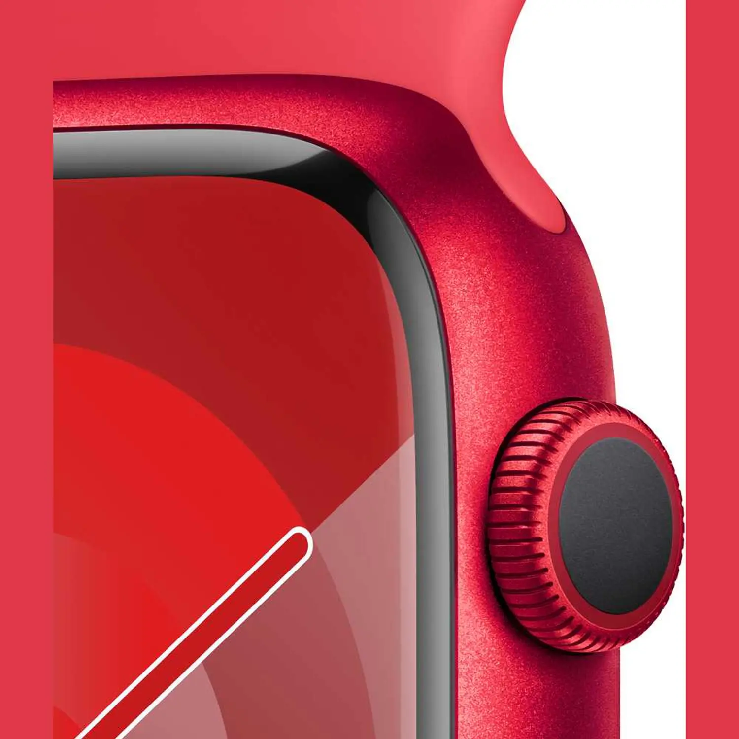 Apple Watch Series 9 GPS 41Mm, Red Aluminium Case, M / L