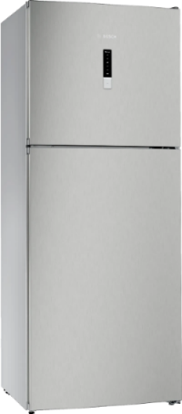 Bosch  Free Standing Fridge with Freezer, Stainless Steel Look, 328Lit