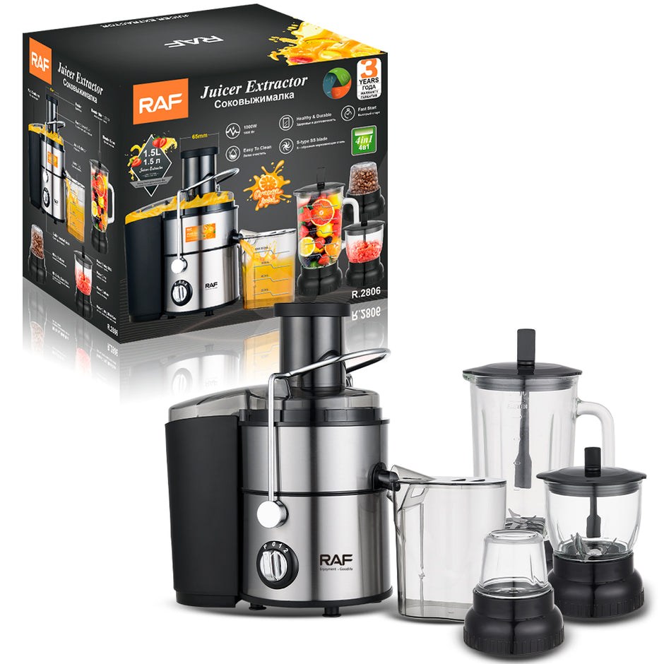 Raf Juicer, 1000 Watts, Black