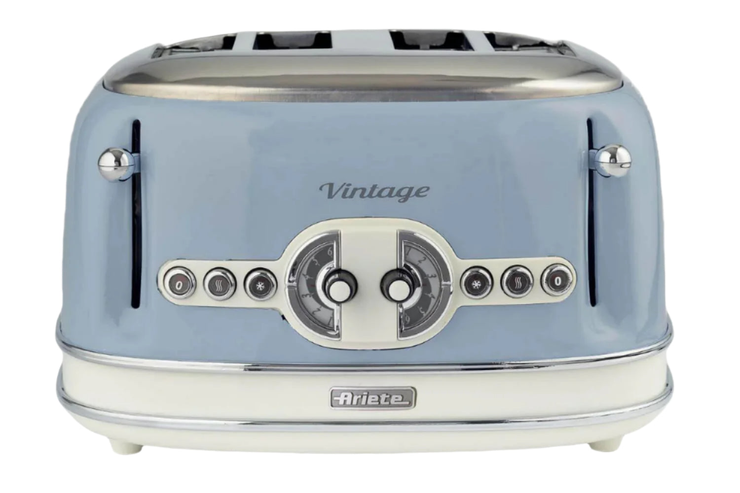 Ariete Toaster 4 Slice, 1600Watts, Blue Ariete Toaster 4 Slice, 1600Watts, Blue