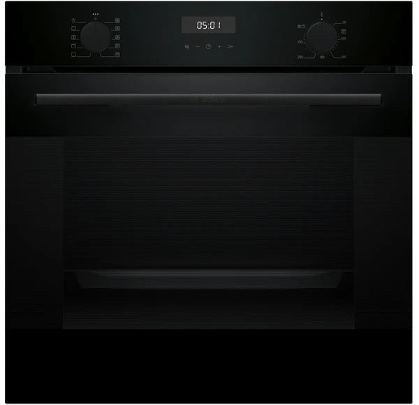 Bosch Built in Electric Oven Serie6, 60Cm, 76Lit, Black