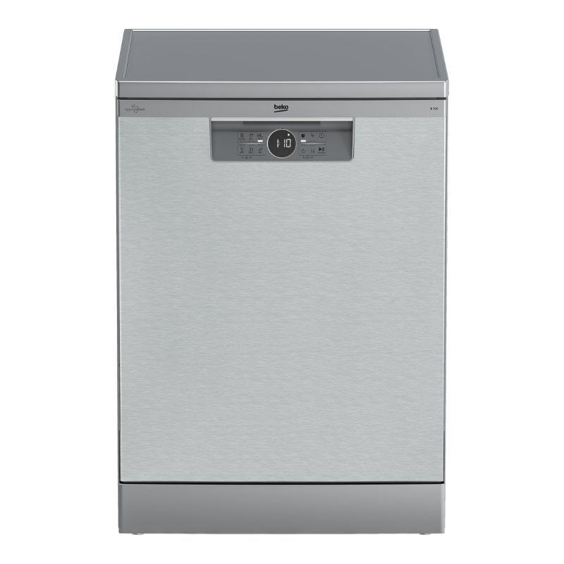 BDFN26460X/Beko Dishwasher 6 Programs , silver,3 sprays