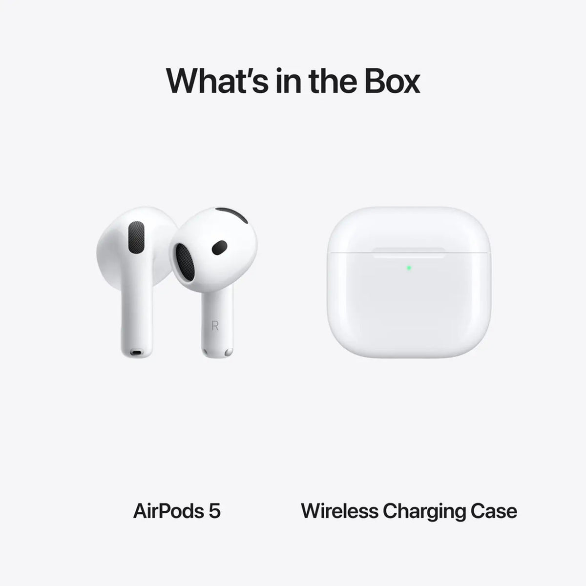 Apple AirPods 5, Wireless Charging Case, Active Noise Cancelling, White