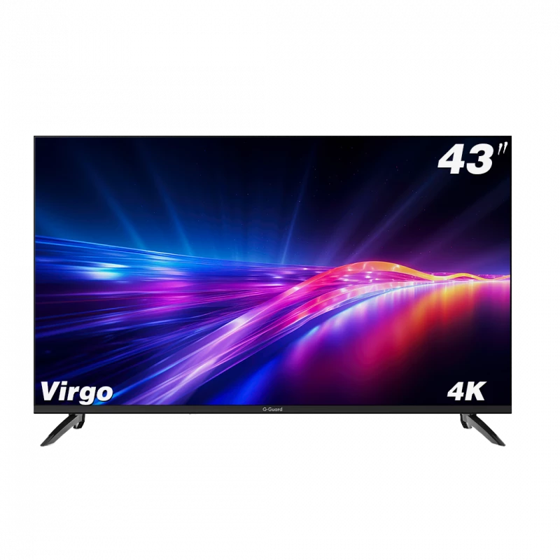 G-Guard LED TV 43Inch 4K, Smart Google licensed TV, 4HDMI & 2USB, Chromcast