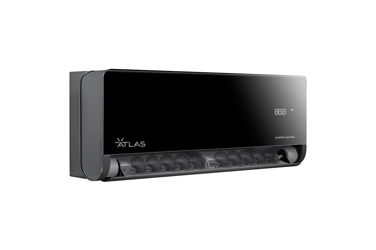 Atlas Split Unit Inverter Ac, A+++ Cooling & A++ Heating, 1Ton, White