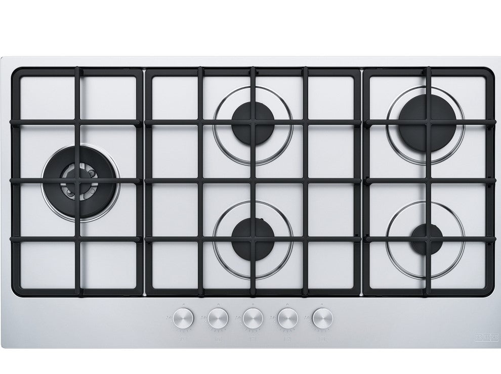 Franke Built in Gas Hob, 90*90Cm, 5Burners, 1000Watts, Stainless Steel