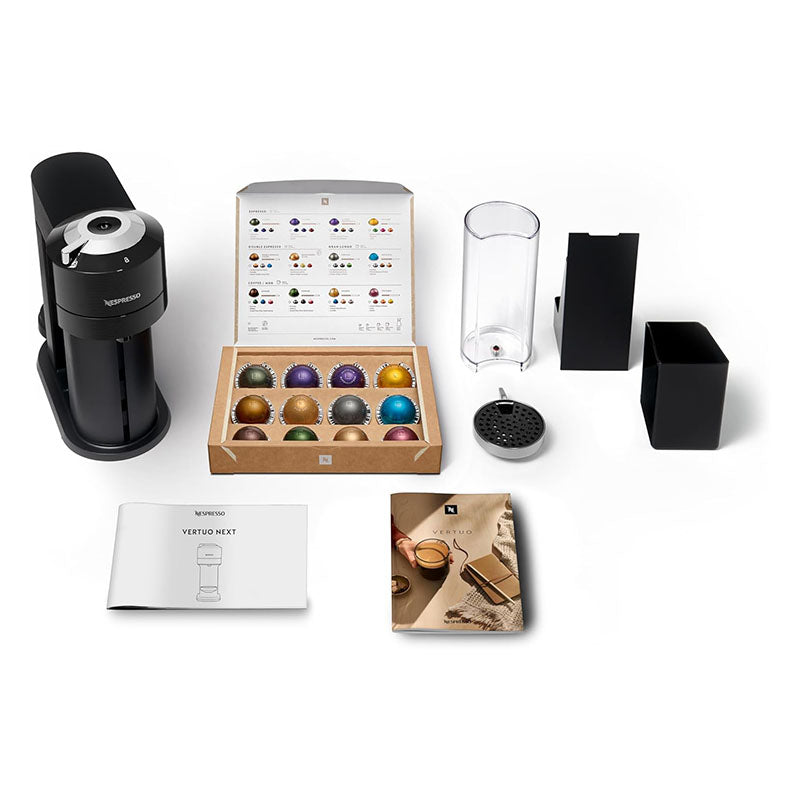 Nespresso Coffee Maker Machine - Vertuo Next Premium Classic Black