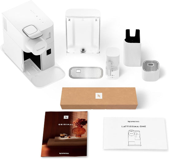 Nespresso Coffee Maker Machine - Lattissima One White
