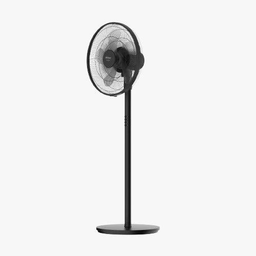 Arzum Stand Fan with Remote Control, 16Inch, 5Blades, 60Watts, Black