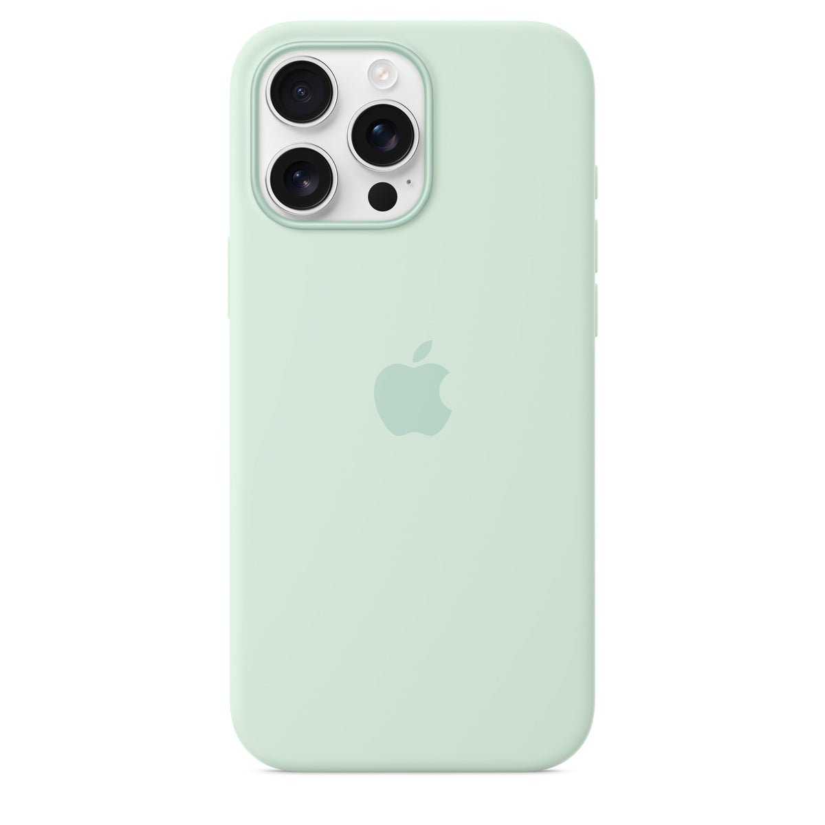 Apple iPhone 16 Pro Max Silicone Case with MagSafe, Aquamarine